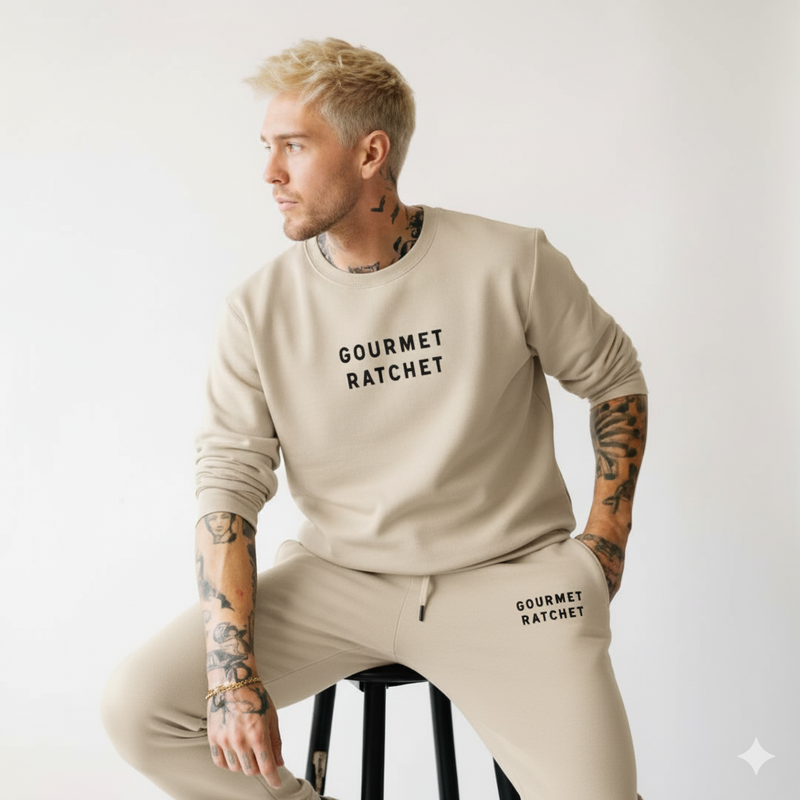Gourmet Ratchet/ Oversized heavyweight sweatshirt
