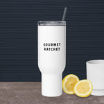 Gourmet Ratchet - Travel mug with a handle