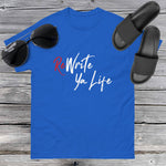 ReWrite Ya Life (Dark Colors) White Print Tee
