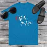 ReWrite Ya Life (Dark Colors) White Print Tee
