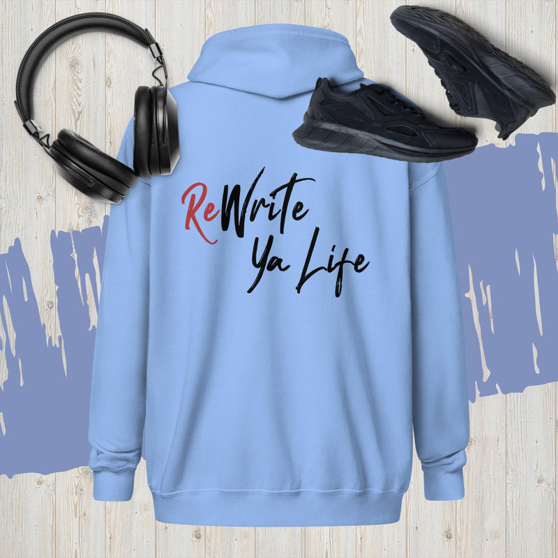 ReWrite Ya Life (Light Color) Zip Up hoodie