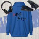 ReWrite Ya Life (Light Color) Zip Up hoodie