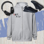 ReWrite Ya Life (Light Color) Zip Up hoodie